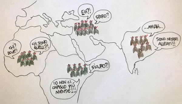 isis alleati