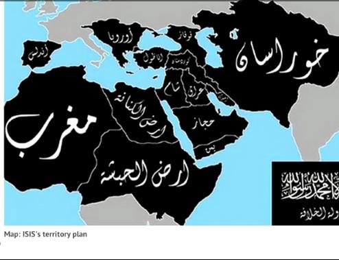 mappa isis