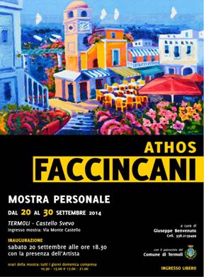 Locandina Athos Faccincani